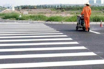 苏州道路划线价格 道路划线热熔多少钱一米?